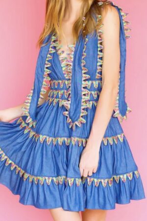 Feista Wave Mini Dress