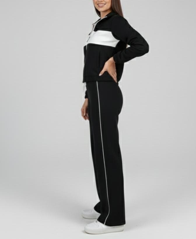 Luxe Contrast Zip Track Set - Image 2