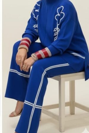 Mynway Royal Blue Luxe Knit Co-Ord