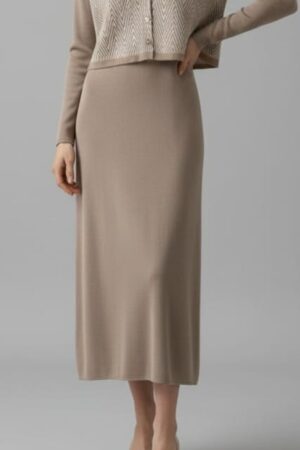 Mynway Taupe Luxe Knit Dress