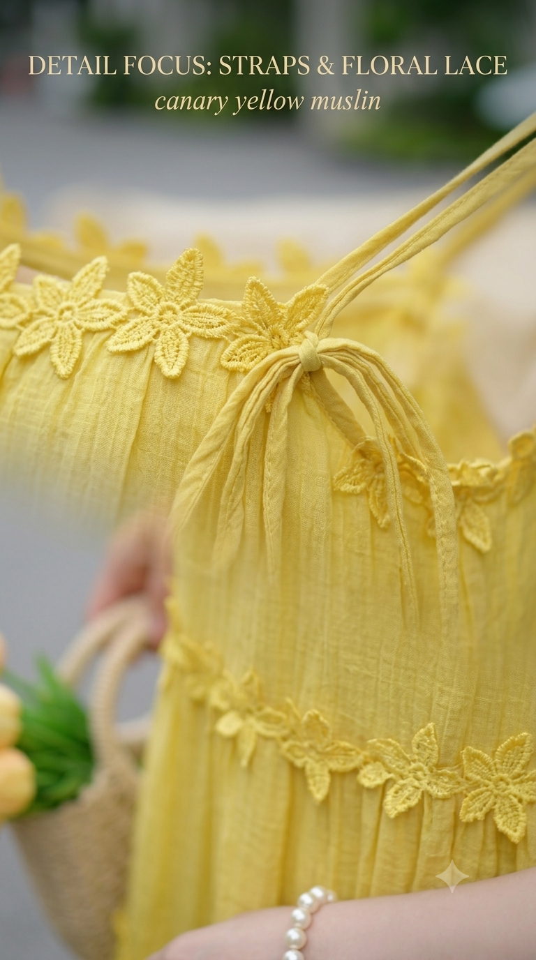 Sunlit Blossom Maxi Dress - Image 4