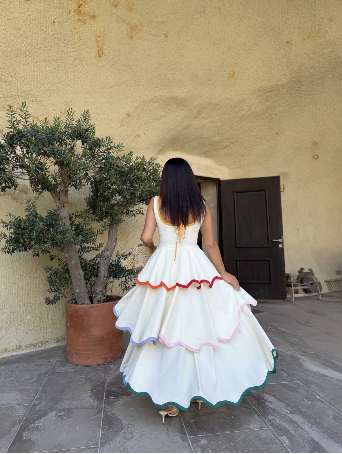 Sorbet Cascade Maxi Dress - Image 3