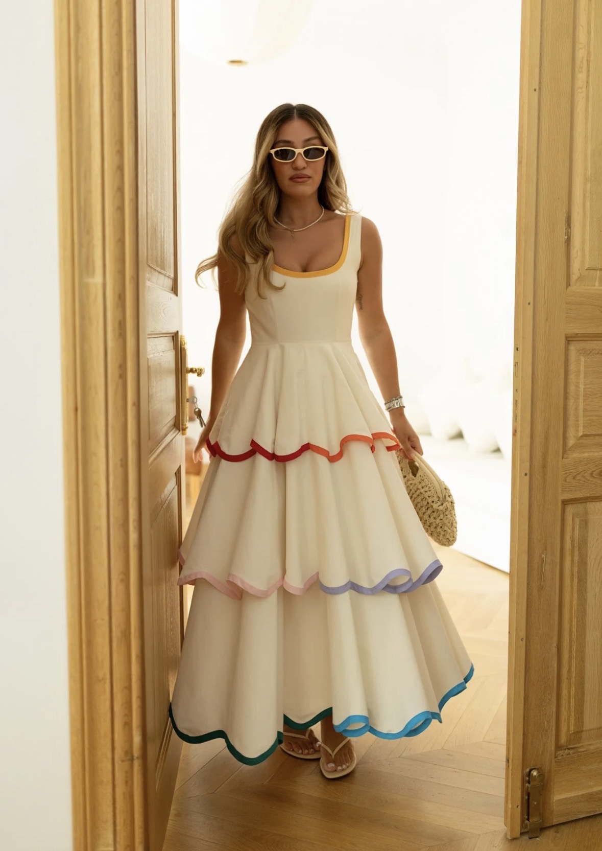 Sorbet Cascade Maxi Dress - Image 6