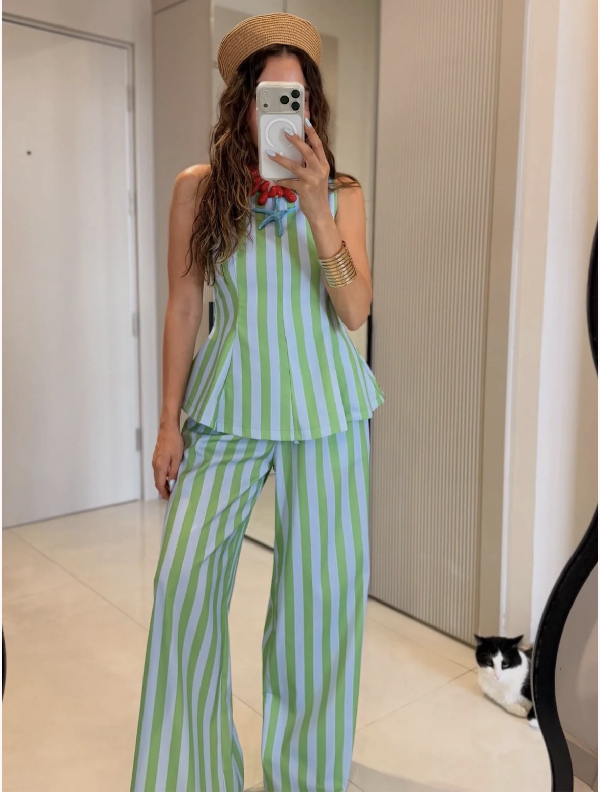 Coastal Stripe Co-Ord Set - Image 5