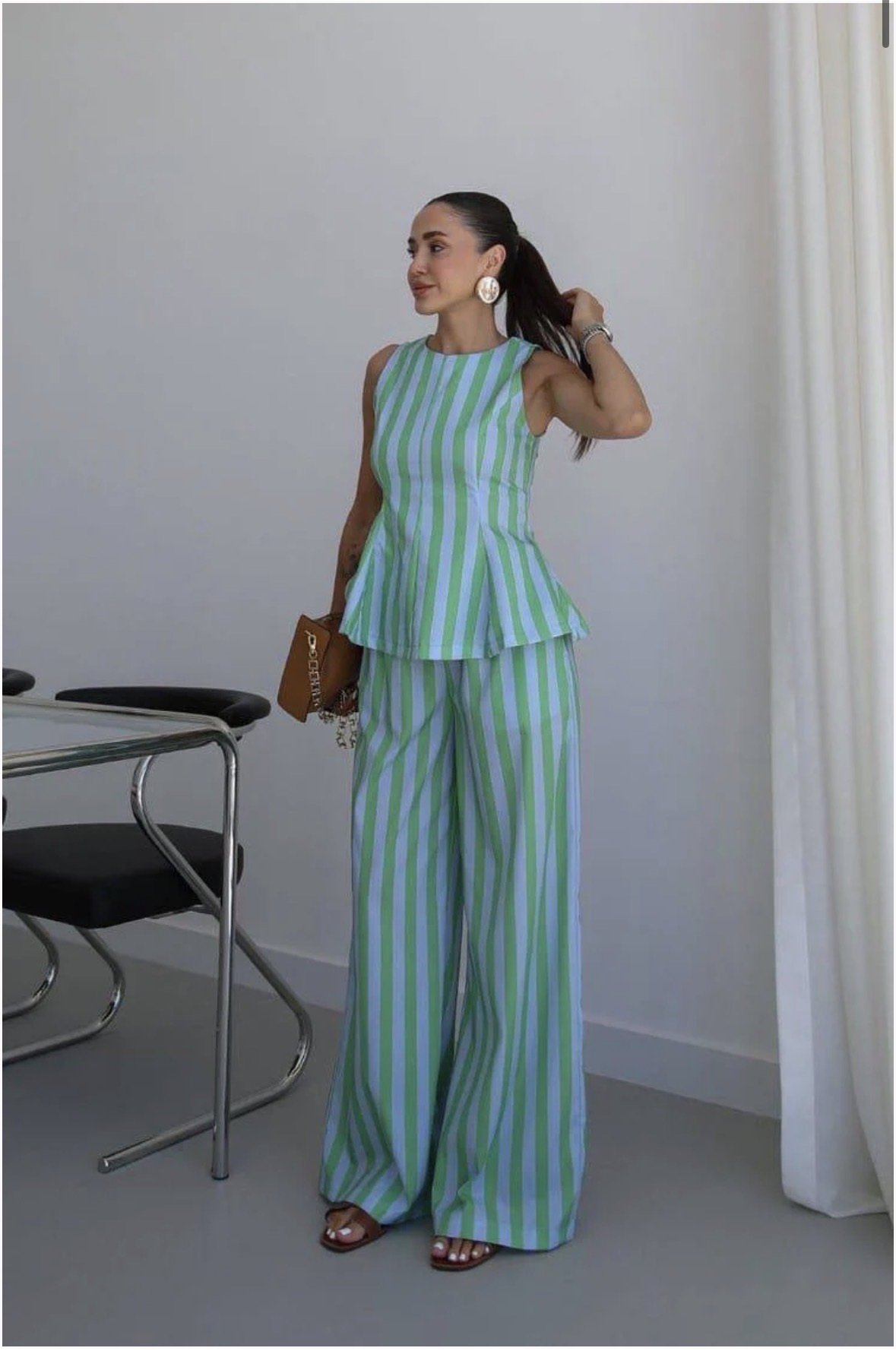 Coastal Stripe Co-Ord Set - Image 4