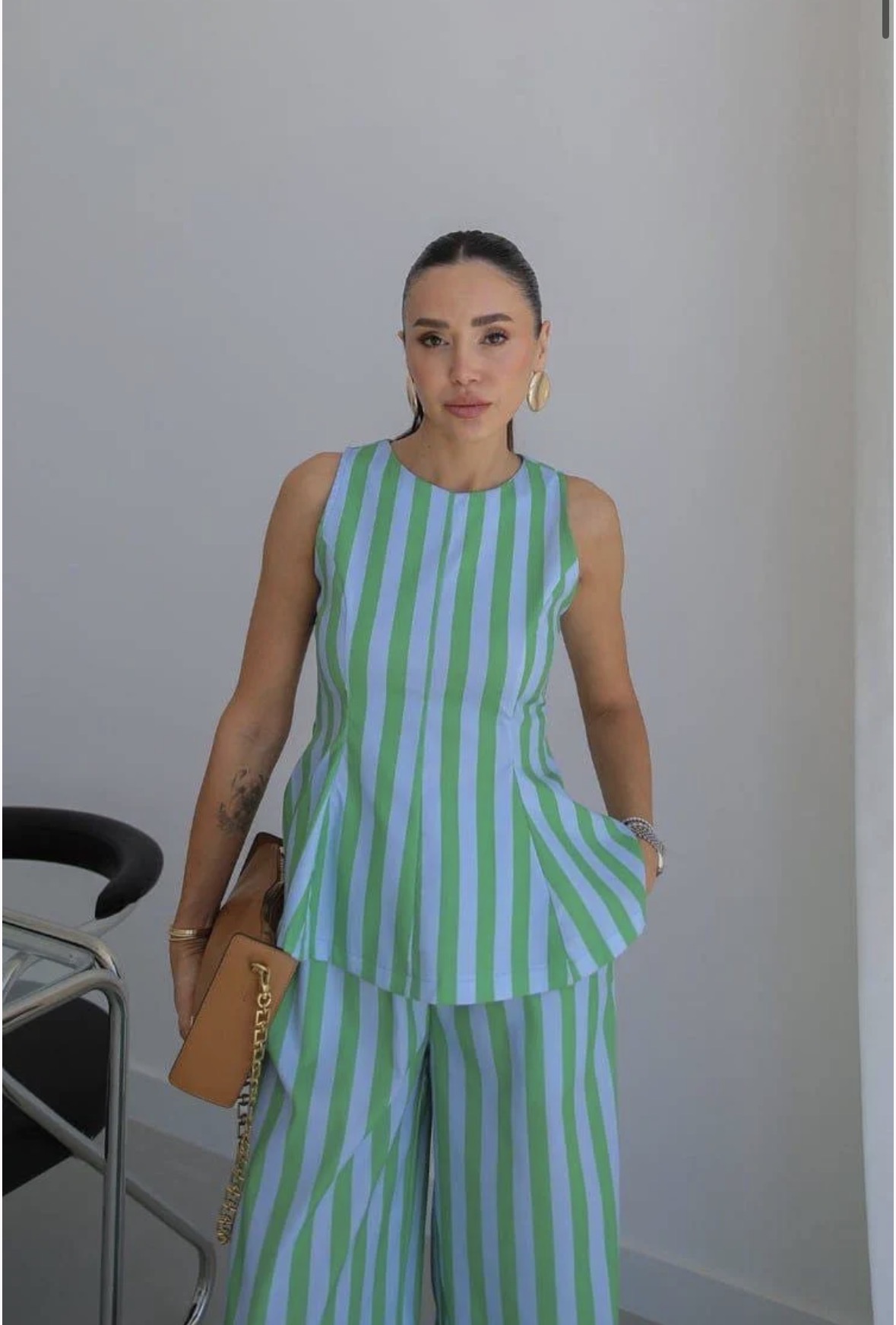 Coastal Stripe Co-Ord Set - Image 6