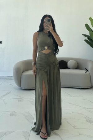 Luna Charm Maxi Dress