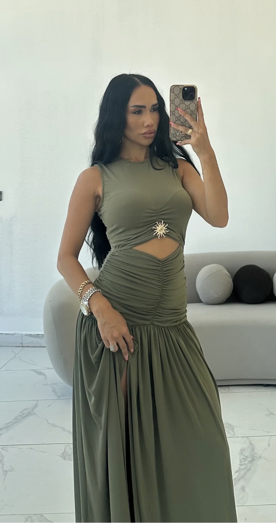 Luna Charm Maxi Dress - Image 9